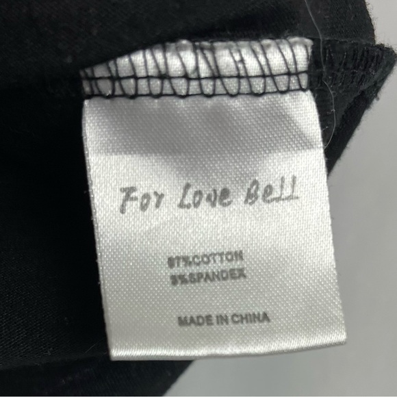 For Love Bell Large Led Zeppelin Electric Magic Retro Graphic Tee Shirt Baby Tee - Picture 5 of 7